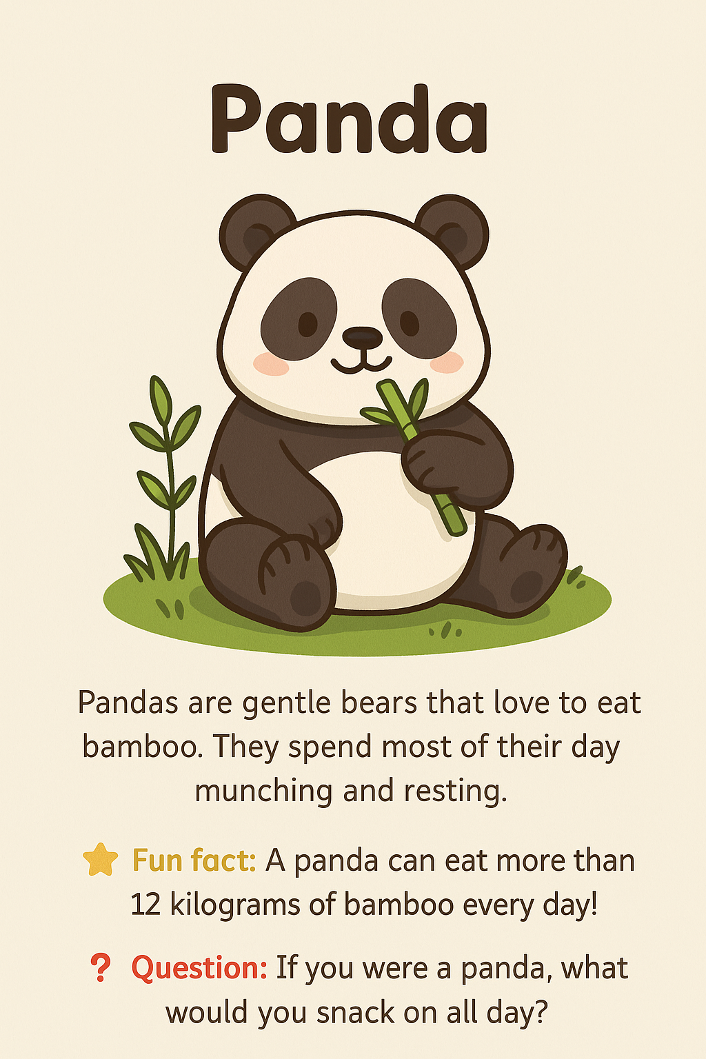 My First Animal Book – 15 Fun Facts & Questions (Digital PDF)
