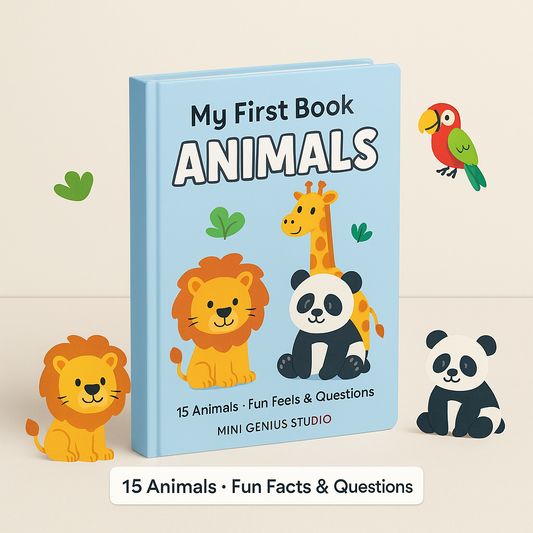My First Animal Book – 15 Fun Facts & Questions (Digital PDF)